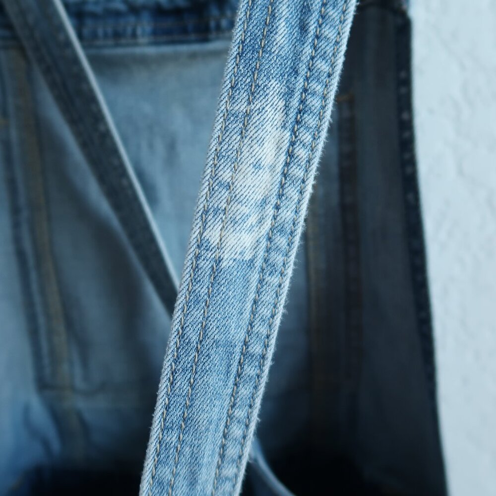 Free People Denim Overalls - Size 26 - Picture 8 of 11